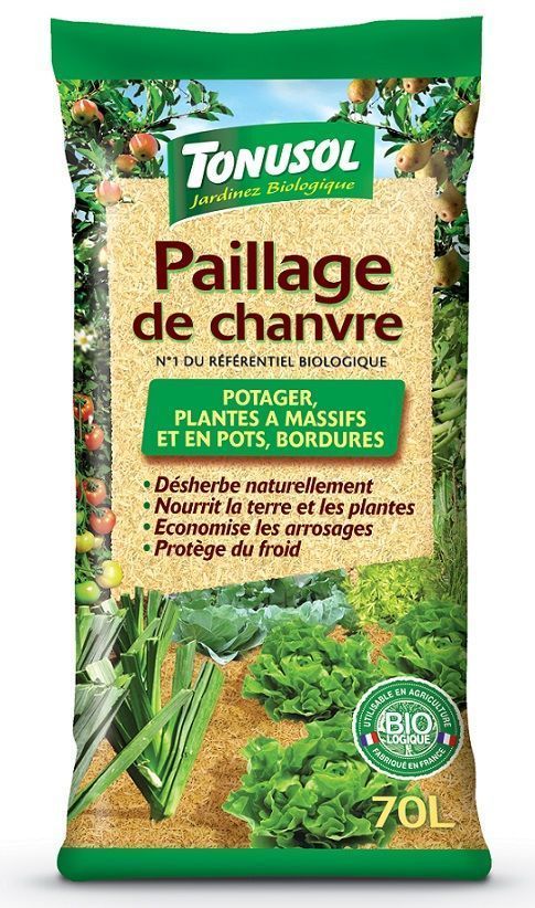 PAILLAGE CHANVRE 70 L TONUSOL